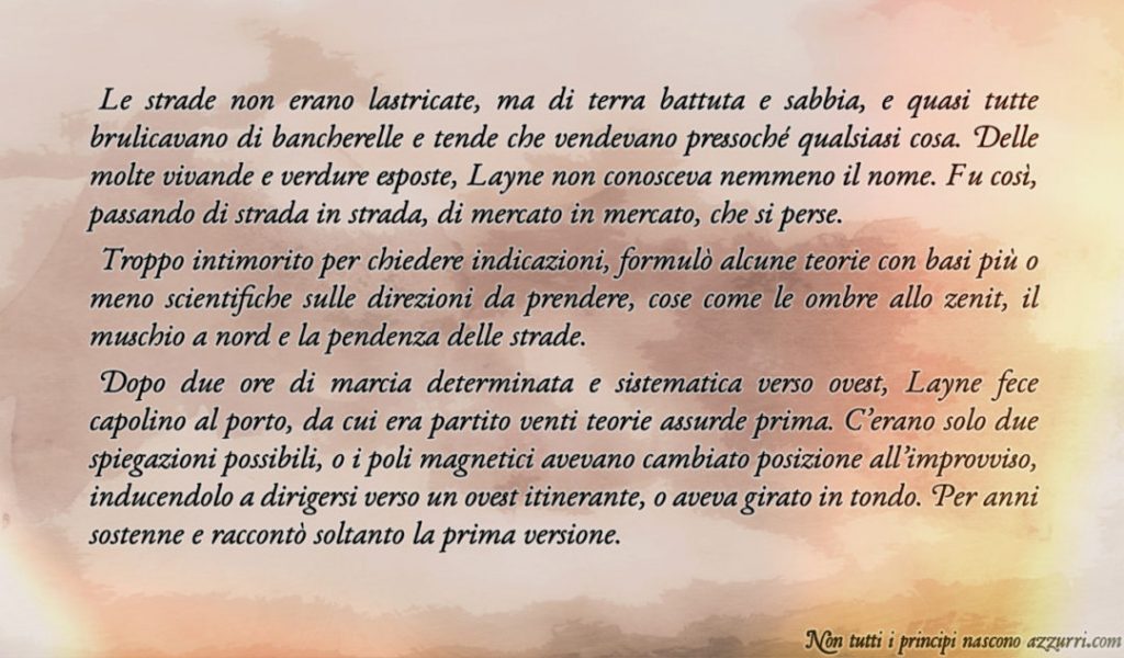 ritagli di libro orientamento poli magnetici muschio nord perdersi non tutti principi nascono azzurri